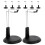 Action Figure Stand Black 8-Pack 4.0 x 2.2 x 0.8 in 1