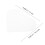 30Pcs Heart Shape White Mesh Canvas Sheet for Embroidery Craft 3
