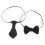 2Pcs Miniature Bowties for Doll Costume and Playhouse 10