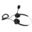 Ultralight Headset for Clear Communication, Noise Cancelling Microphone Adjustable Rotatable Ear Cover, Multiple Devices Compatibility 5