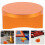 2Pièces Accessoires De Cric Orange Structure Solide 10