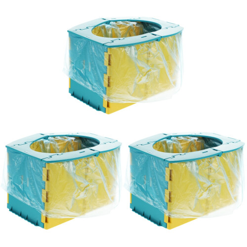 3Pièces Pot De Pliable Bébé Multi-Usage Assorties PP 1