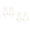 4Pcs Portable Silver Alloy Mask Hanger and Glasses Chains 10