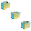 3Pièces Pot De Pliable Bébé Multi-Usage Assorties PP 6