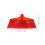 Floor Sweeper Head Plastic Red For Household Cleaning 1pack 3