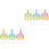 6Sets Mini Broom Dustpan Kit Plastic Brush for Small Pet Cage Cleanup 4