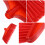 Floor Sweeper Head Plastic Red For Household Cleaning 1pack 8