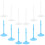 24pcs Doll Standing Clip Girl Plastic 9