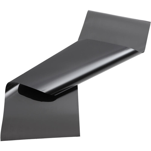 2Pcs Black Pet Privacy Window Film Reflective Sun Blocking Easy Apply 1