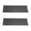 2Pcs Black Pet Privacy Window Film Reflective Sun Blocking Easy Apply 6