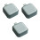 3Pcs Green Portable Pill Case with Compact Lattice Design for Storage 7
