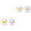 4Pcs Cartoon Style Egg Separation Tools Easy-to-Use Baking Filters 3