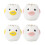 4Pcs Cartoon Style Egg Separation Tools Easy-to-Use Baking Filters 5