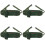 4Pcs Wear-Resistant Canvas Tool Belt Bag for Repair and Maintenance 4