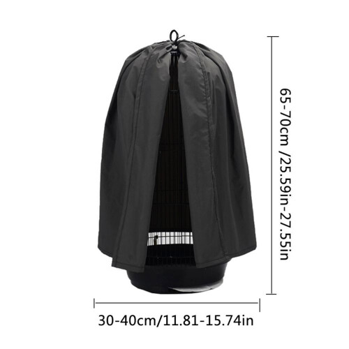 Bird Cage Net Cover Birdcage Dark Grey 1set 2