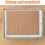5Pcs Beige Cardboard Dividers Protective Packing Inserts 6