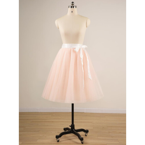 Women's Short Tutu Skirt with Sash Black M 2