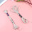 12Stk Glänzendes Metallic Stickgarn Silber, Praktisches Nähfaden Set 6