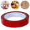1Rouleauruban Tamper Evident Rouge Signal Void Pour Sécurisé 7