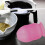 2pcs Hairdressing Scale Shaker Cup Plastic Comb Mixed Colour 6
