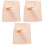 3Pcs Warm Knee Protector Portable Running knee Beige Nylon 5