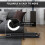 Foldable Walking Treadmill, LED Display and Wheels 8