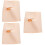 3Pcs Warm Knee Protector Portable Running knee Beige Nylon 8