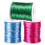 15Rolls Durable Colored Crochet Thread for Knitting and DIY Projects 2