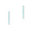 2Pcs Blue Wooden Growth Chart Canvas Baby Height Ruler for Wall Decor 6