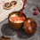 Japanese Soup Bowls with Lids Light Brown Child-Sized 7