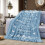 Couverture d'anniversaire bleu ciel 152 x 127 cm 4