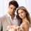 Pink Rose Bridal Headband Rhinestone Tiara Crown for Wedding Decor 5