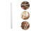 12Pcs Acrylic Baking Levelers White Dough Thickness Control Tools 9
