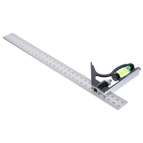 4Pcs Professional Adjustable Combo Square Stainless Steel Tool 1
