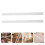12Pcs Acrylic Baking Levelers White Dough Thickness Control Tools 10