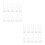 20Sets Transparent PP Multi-Layer Cake Tier Supports Durable Home Use 6