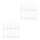 20Sets Transparent PP Multi-Layer Cake Tier Supports Durable Home Use 8