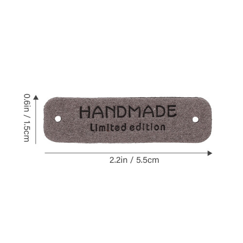 200Pcs Handmade Labels for Crochet Knitting DIY Assorted Color 1