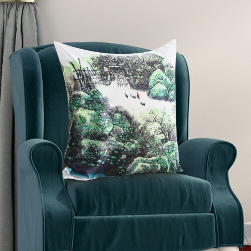 Capas de almofada de 45x45 cm (18x18 polegadas), versáteis capas decorativas para almofadas, feitas com tecido premium para sala de estar, quarto e 1