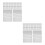 100Pcs Clear PP Book Protectors for Textbooks and Office Documents 5