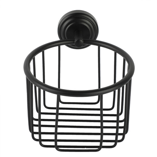 Καλάθι χαρτιού υγείας vintage, αξεσουάρ μπάνιου τοίχου με ανθεκτικό στη σκουριά 1