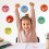 Voice Level Chart Classroom Hand Signal Poster Set 8
