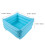 Portable Inflatable Foot Bath Basin Sky-Blue PVC Foldable Design 2