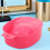 4Pcs Nail Soaking Bowls for Manicure Pink Plastic Finger Soaker 7