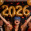 2026Γυαλιά πάρτι για πάρτι - Διαφανή και αντιανεμικά με θέμα τους αριθμούς, συμβατά 6