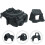 3Pcs Lightweight Plastic Tunnel Model for Kids Playing Railway Scenes 3