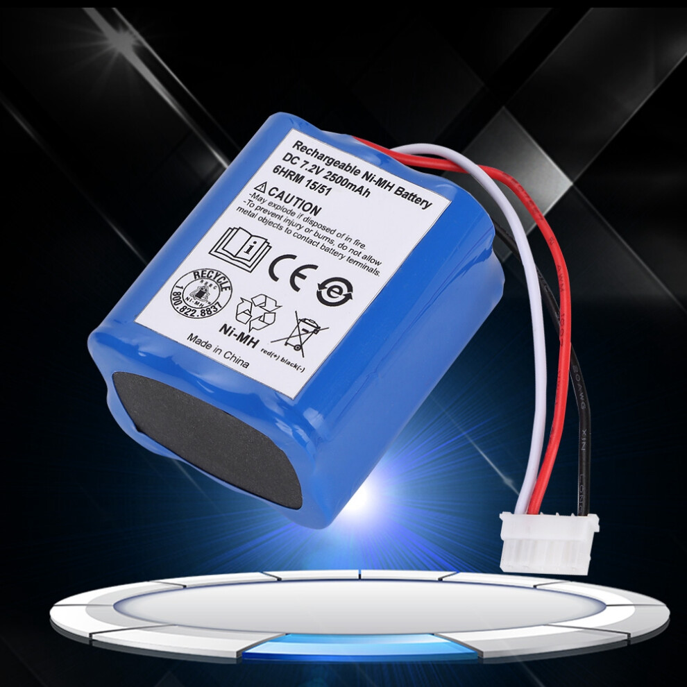 7.2V 2.5Ah Nimh Battery For Braava 380 7340572823366