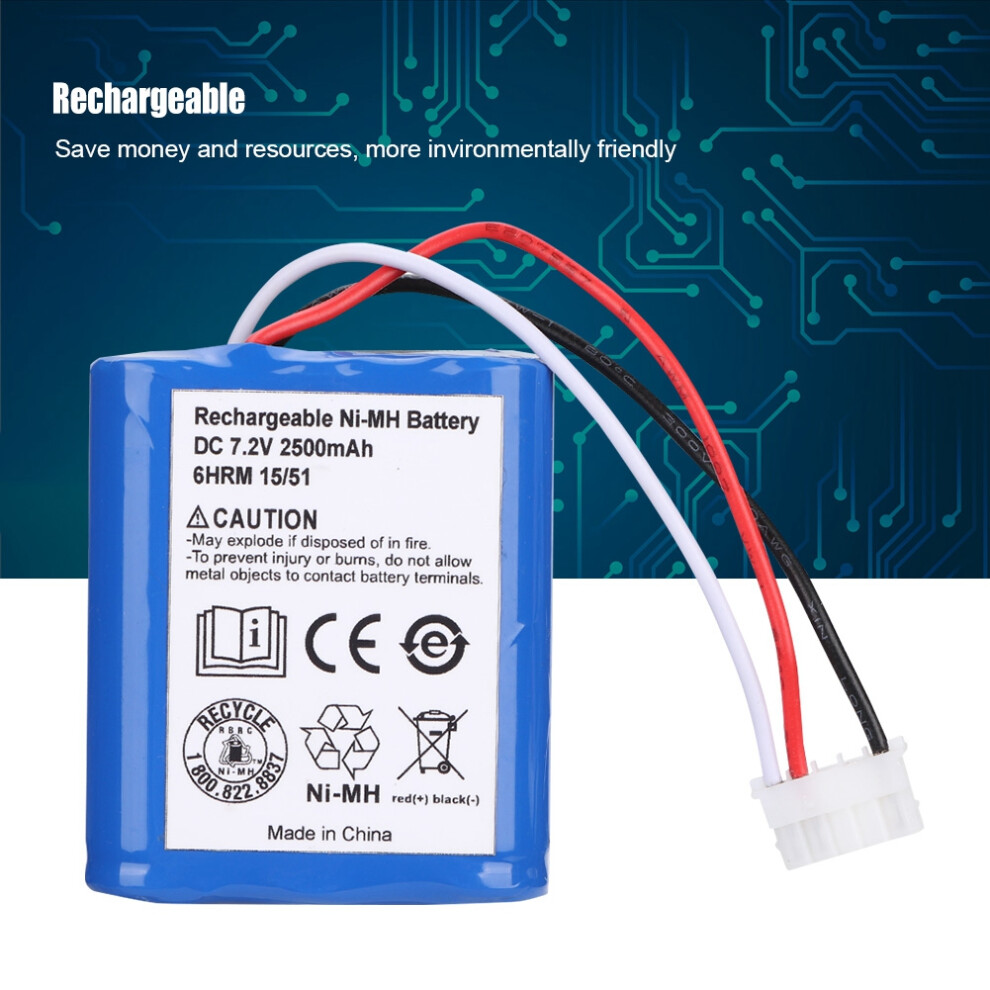 7.2V 2.5Ah Nimh Battery For Braava 380T 7340572757234