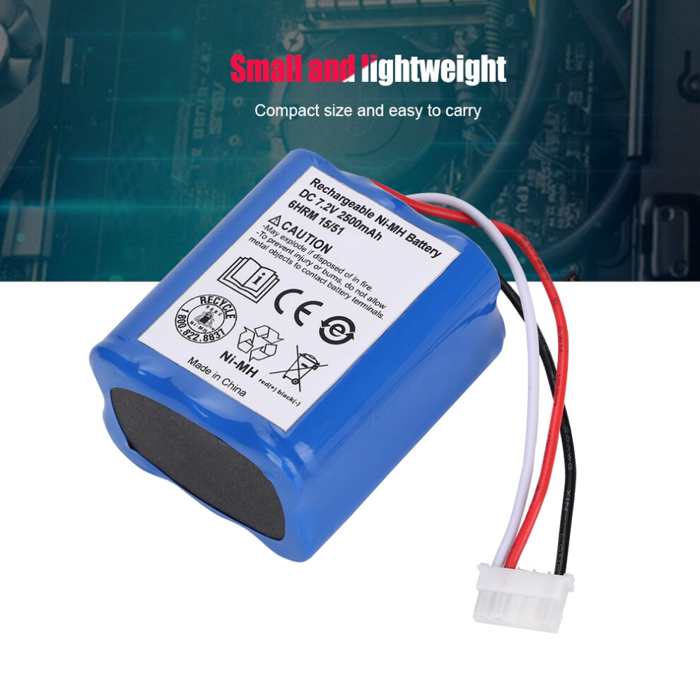 7.2V 2500Mah Nimh Replacement Braava 7340572888341