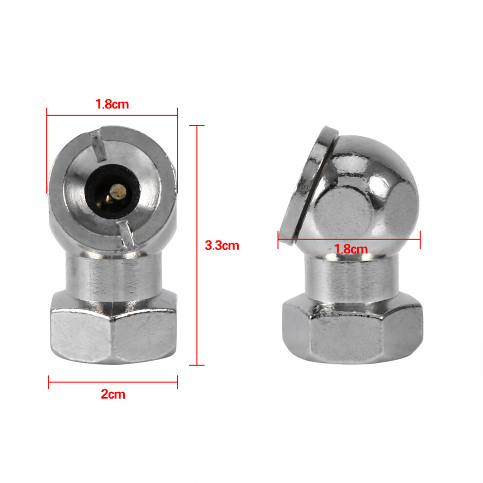 Car Air Compressor Valve Connector Ball Tire Chuck Lock Heavy Duty Steel Build 5011393046105